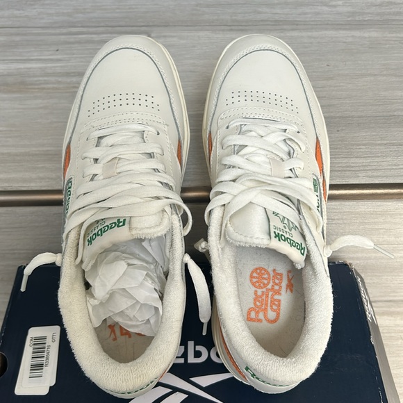 Rare! Reebok Revenge Double C Leather Sneakers - Picture 6 of 10